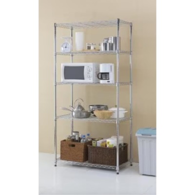 アイリスオーヤマ メタルシェルフ 幅91×46×178.5cm [棚 スチールラック