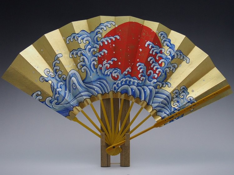 仕舞扇・修羅 | 京都扇子の山武扇舗ネット通販