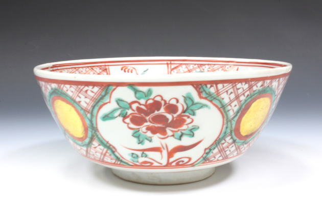 柳瀬美術店 / 荒川豊蔵「赤絵玉取獅子鉢」共箱[ARAKAWA Toyozo]Bowl