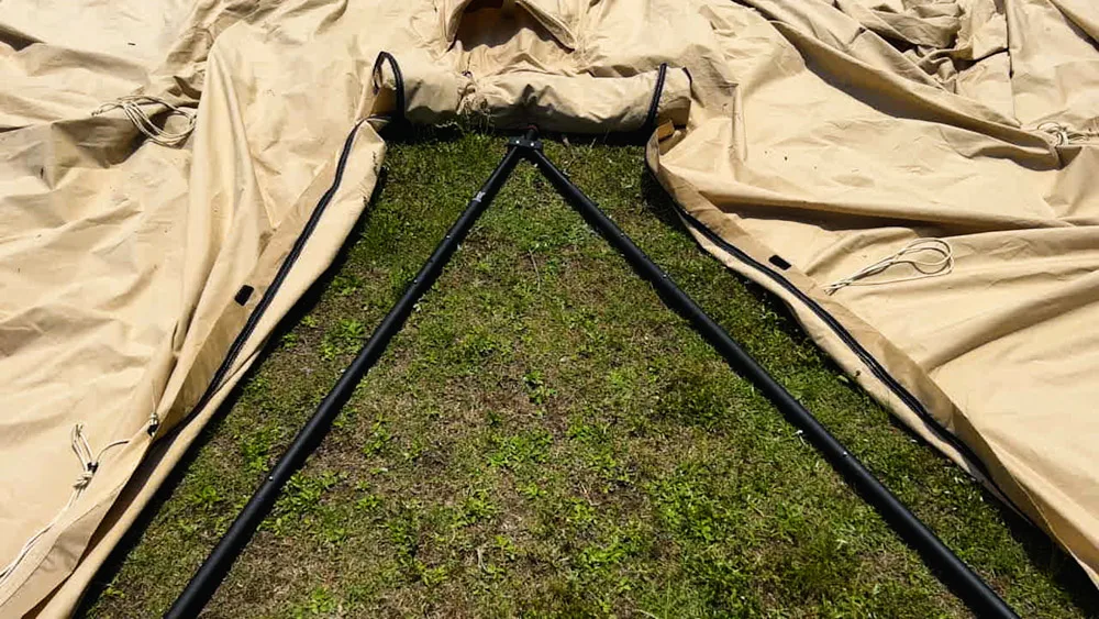 設営方法】モーニンググローリーTCを二又化するDODフタマタノキワミ