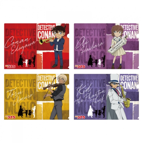 名探偵コナン クリアファイル 音楽│あそびファクトリー