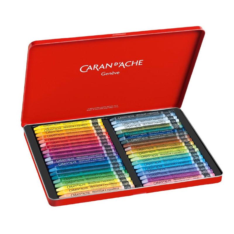 カランダッシュ ネオカラー2 水溶性クレヨン 40色セット 7500-340