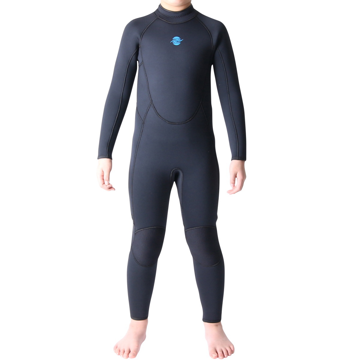 キッズ 125㎝ 冬用 5×3 ジャージフルスーツ ウエットスーツ 裏起毛