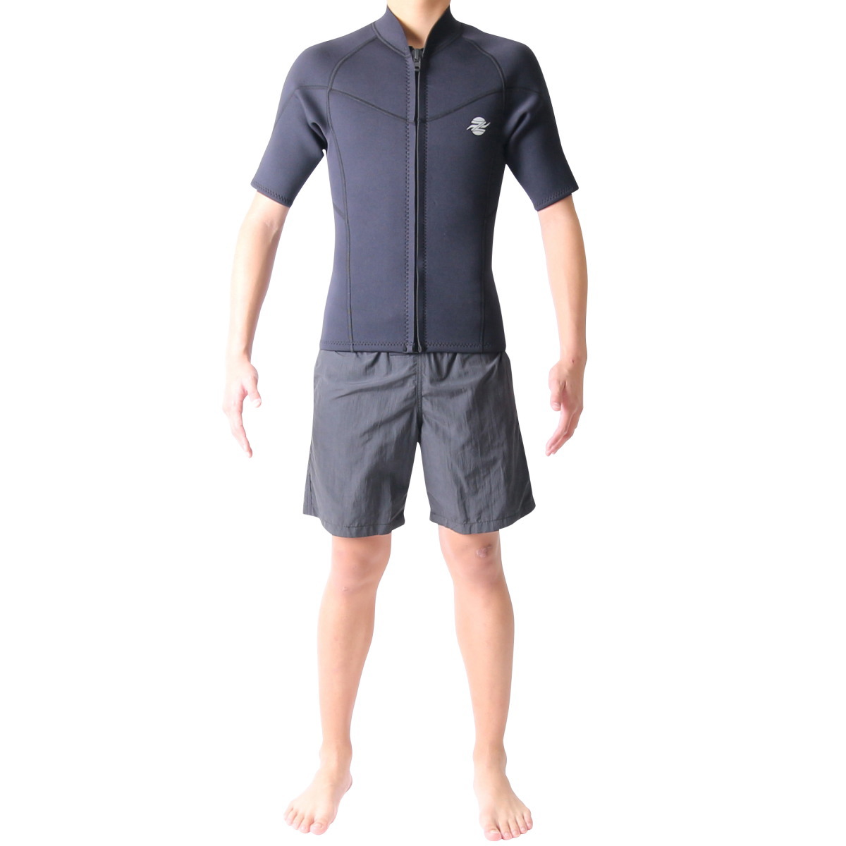 ZEAK(ジーク) ウェットスーツ 男性用 半袖 タッパー ウエットスーツ