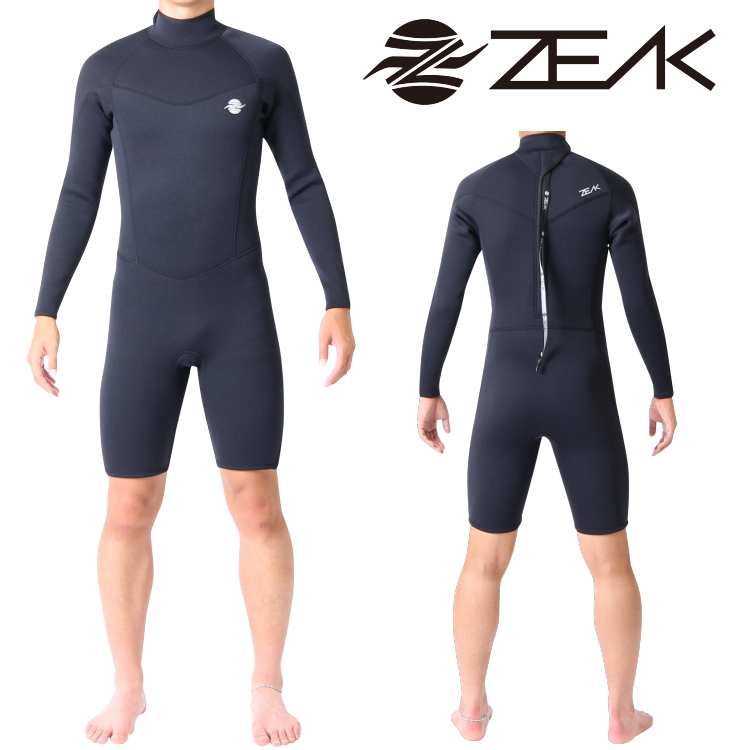 ZEAK(ジーク) ウェットスーツ 男性用 メンズ ロング スプリング 3mm