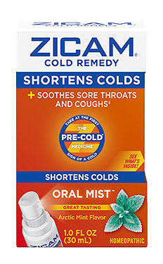 Zicam® Oral Mist™ Cold Remedy for the Common Cold – Homeopathic