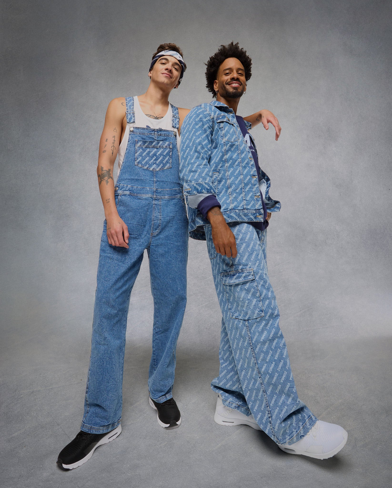 Blue Jean Baggy Denim Cargo Pants – Zumba Wear | STRONG iD