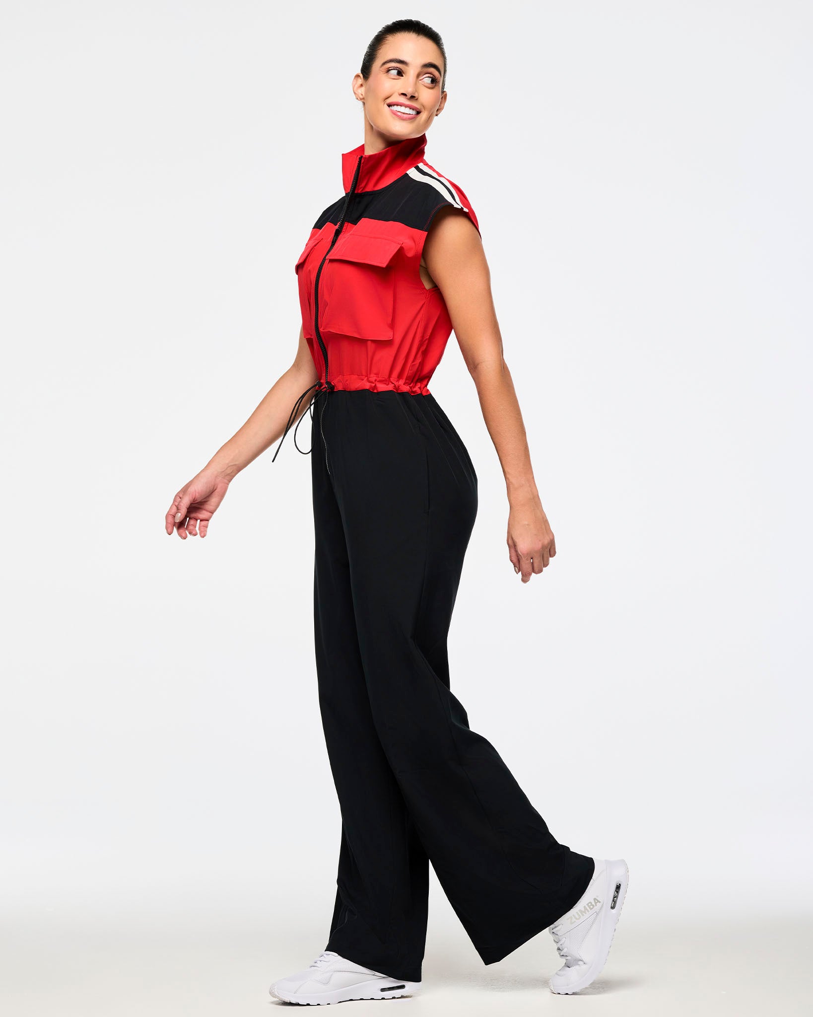 Victory Sleeveless Woven Jumpsuit – Zumba Wear | STRONG iD