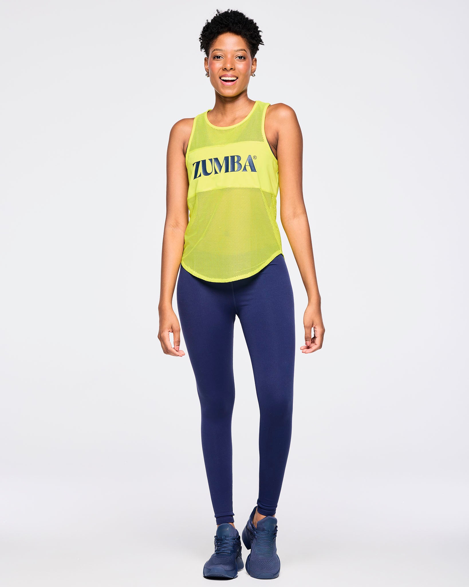 ZUMBA タンクトップ M グラデーション ZUMBA タンクトップ M