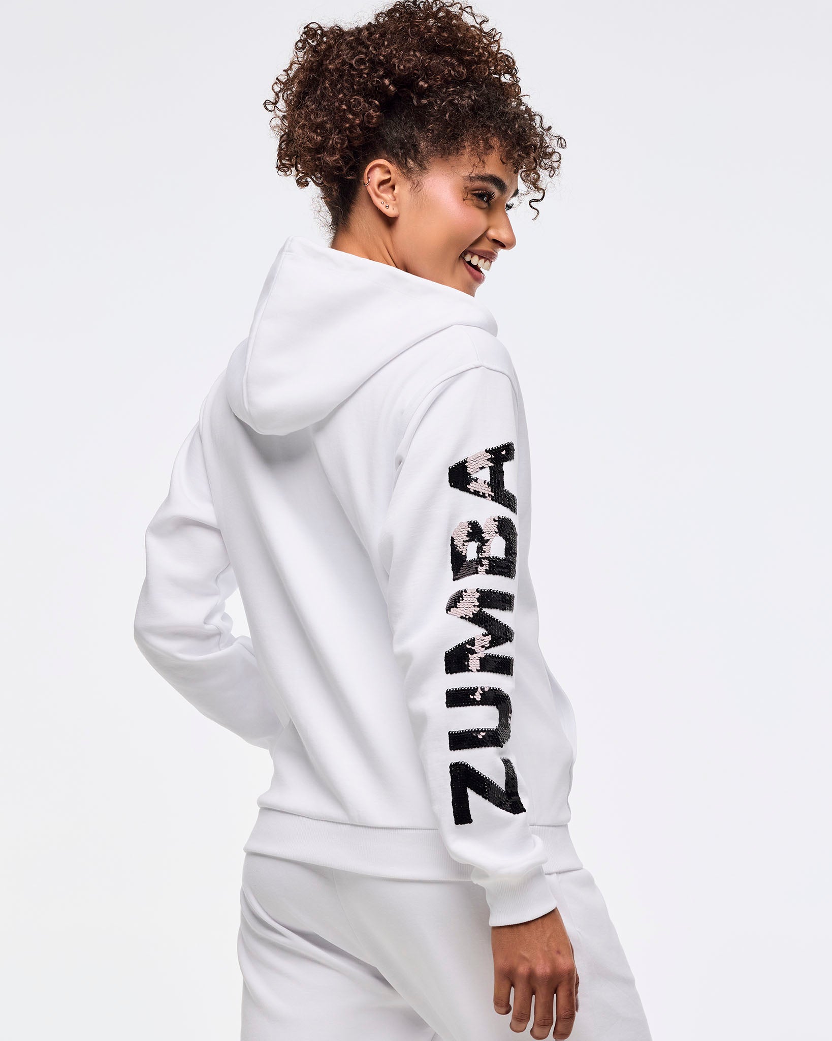 Zumba Sparkle Oversized Zip-Up Hoodie – Zumba Wear | STRONG iD