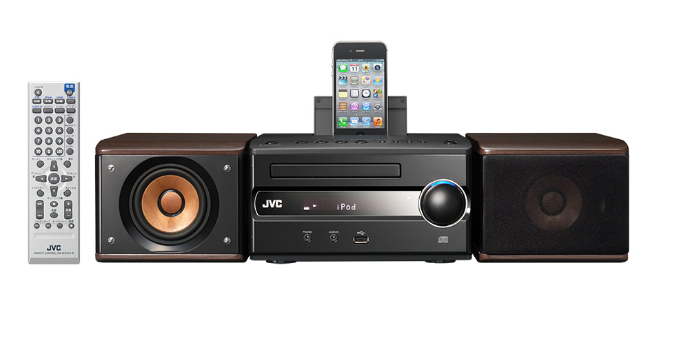 森田 Victor ウッドコーンコンポ CA-EXS3 コンパクトコンポーネント