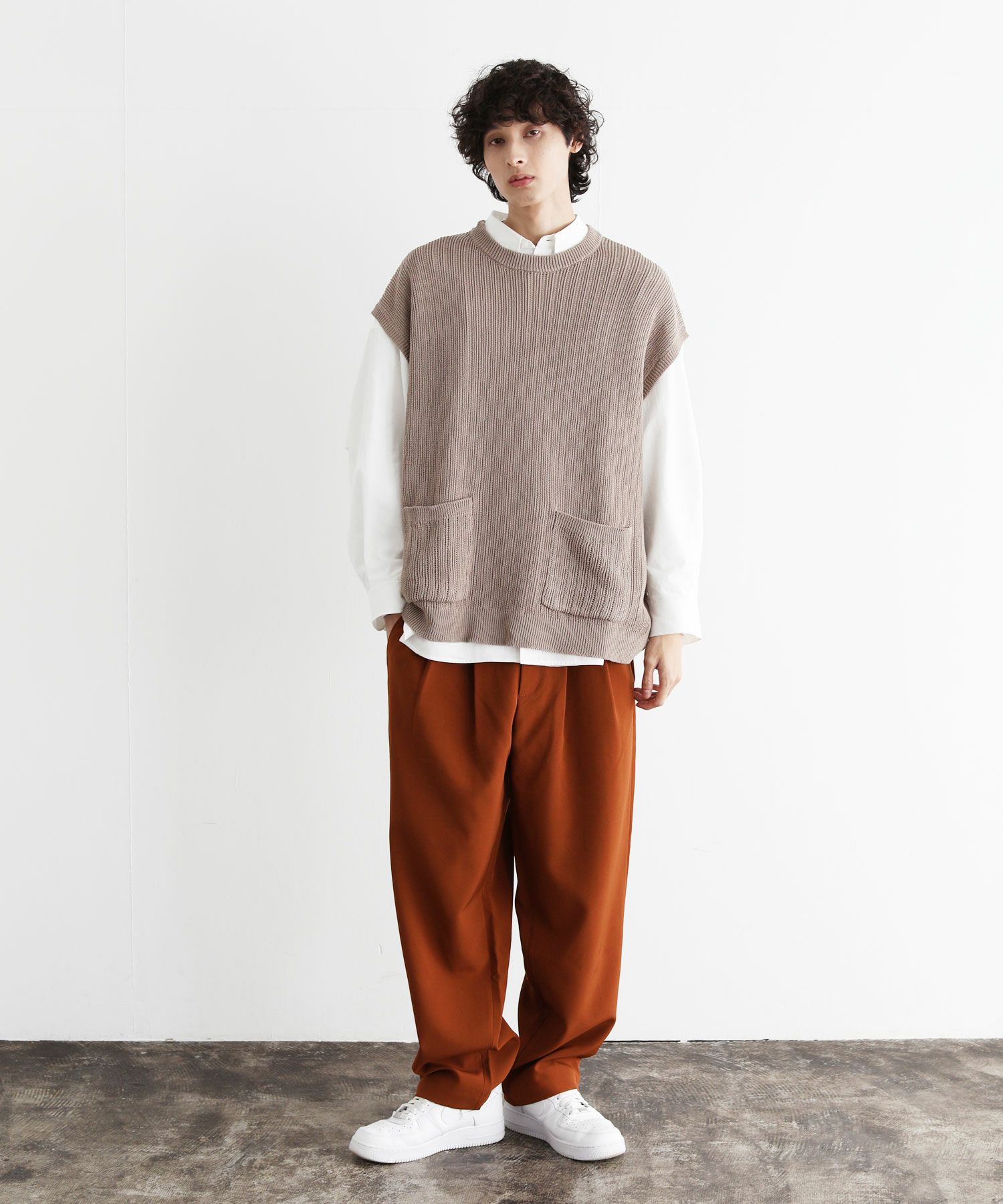 VICTIM]KNIT VEST | OPENING ACT