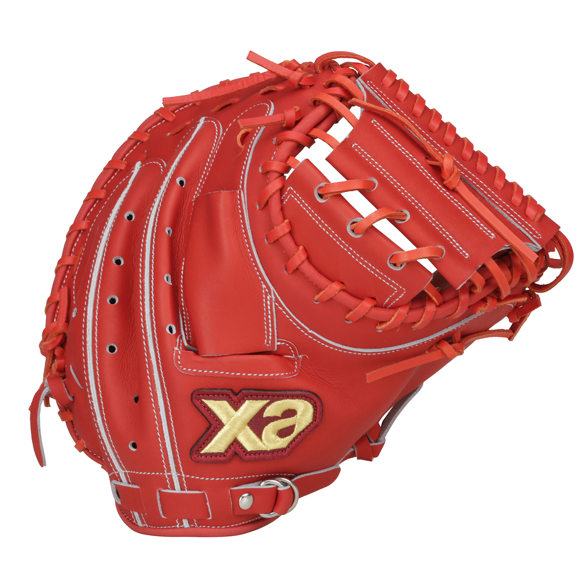 軟式　キャッチーミット　ホワイト/レッド/ブルー　ザナックス 軟式スペクタス<br>捕手用｜ザナックス公式オンラインショップ