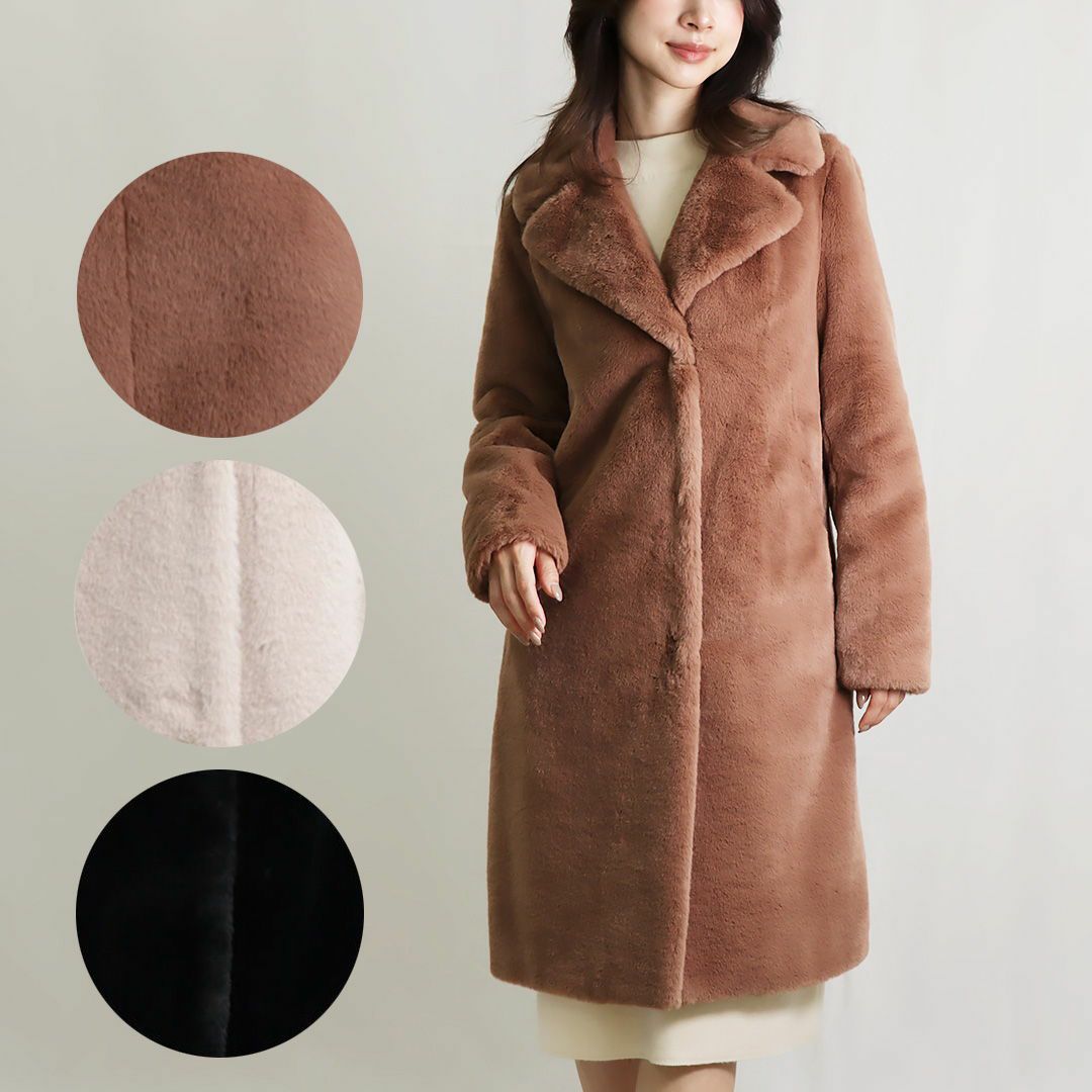 ヘルノ HERNO レディース エコファーコート GC000411D 12422 マルチ