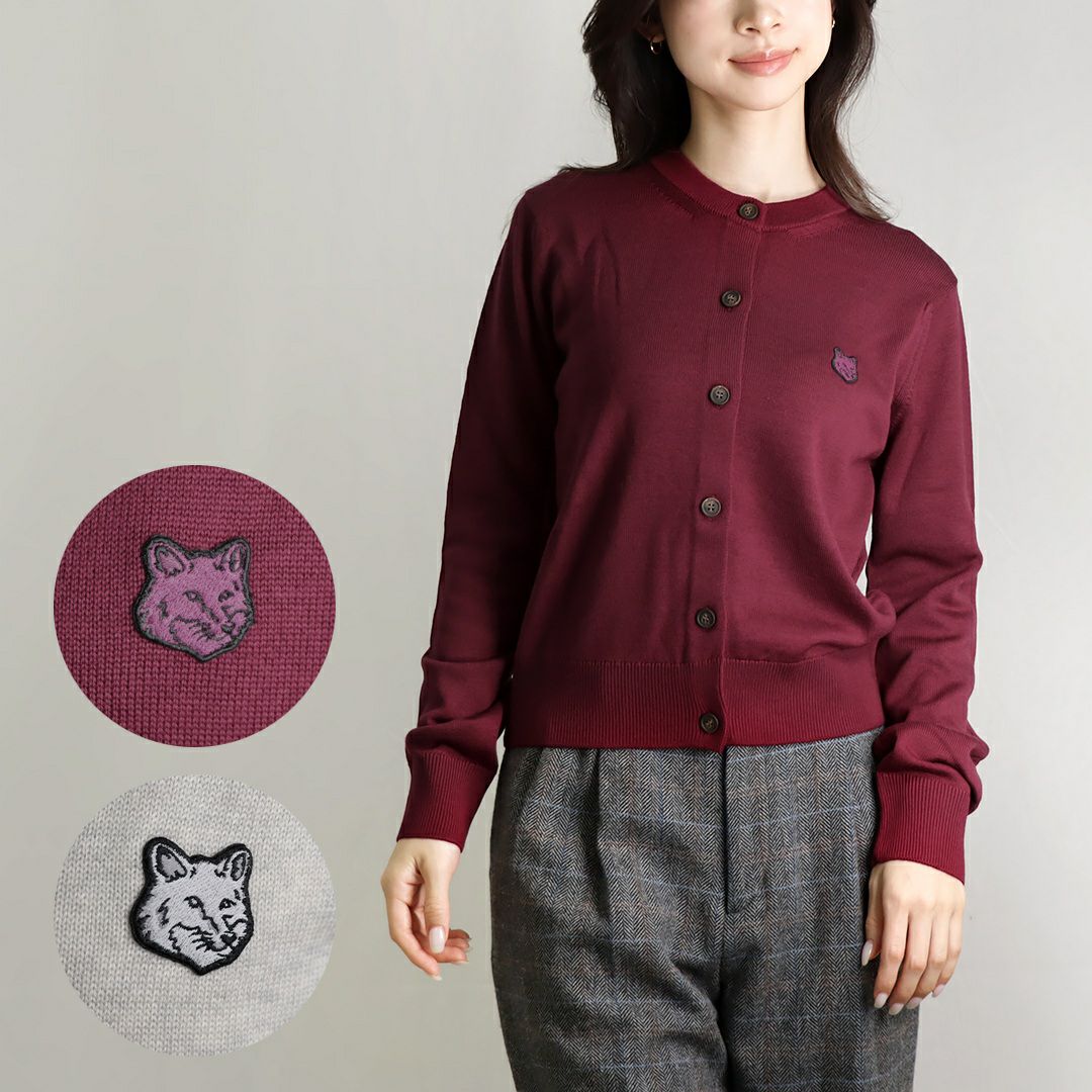 メゾンキツネ MAISON KITSUNE レディース クルーネックニット