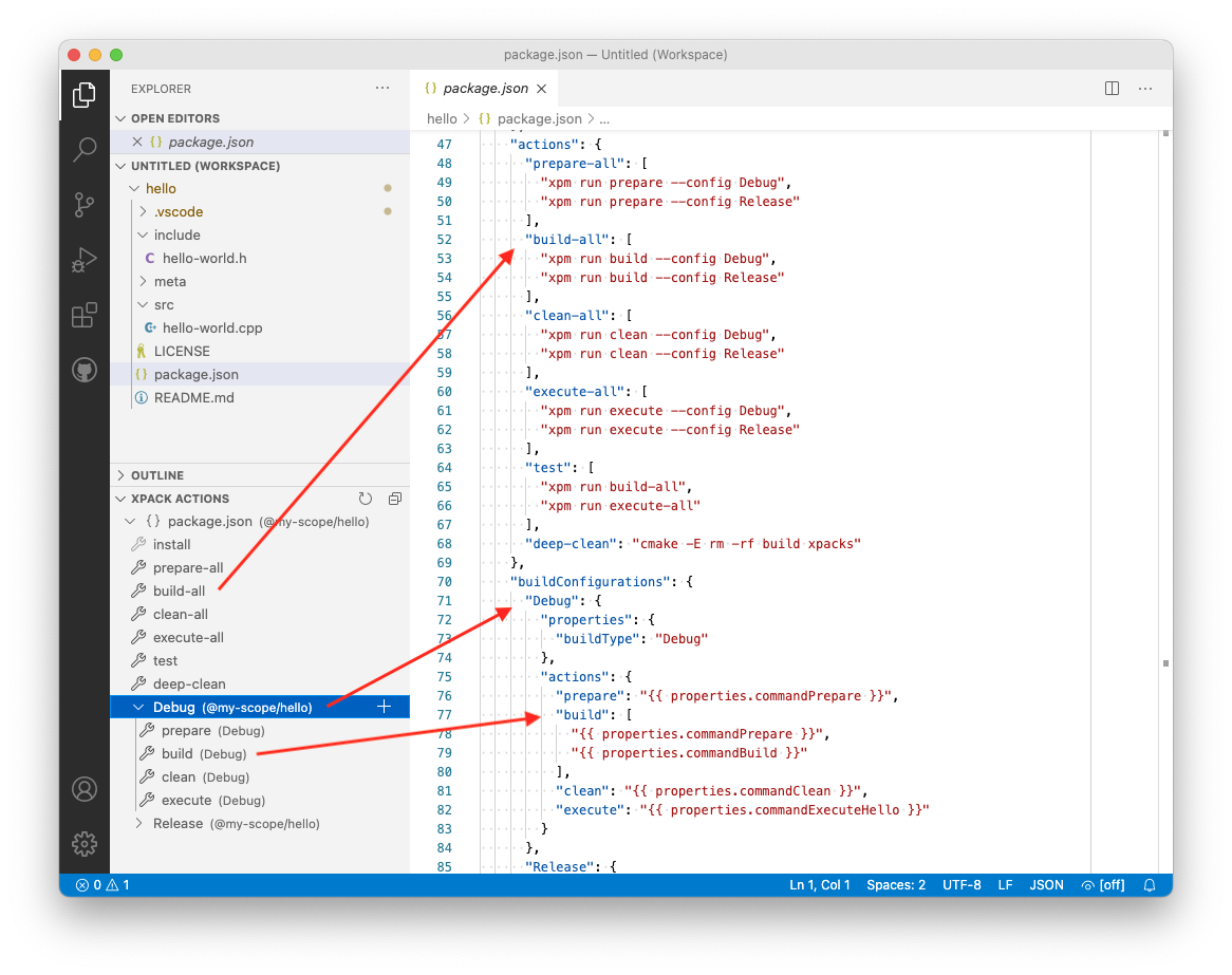 Quick Start - Hello World | The xPack Build Framework (DEPRECATED)