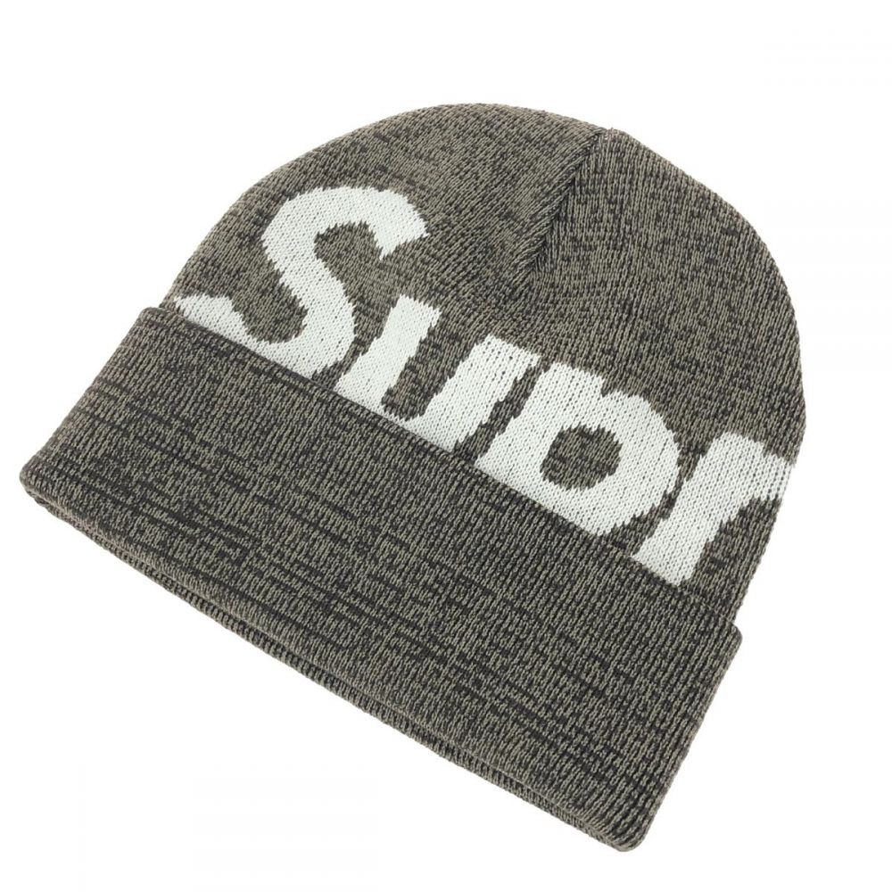 シュプリーム/ニット帽/Big Logo Beanie/ビーニー/ビッグロゴ/21FWの