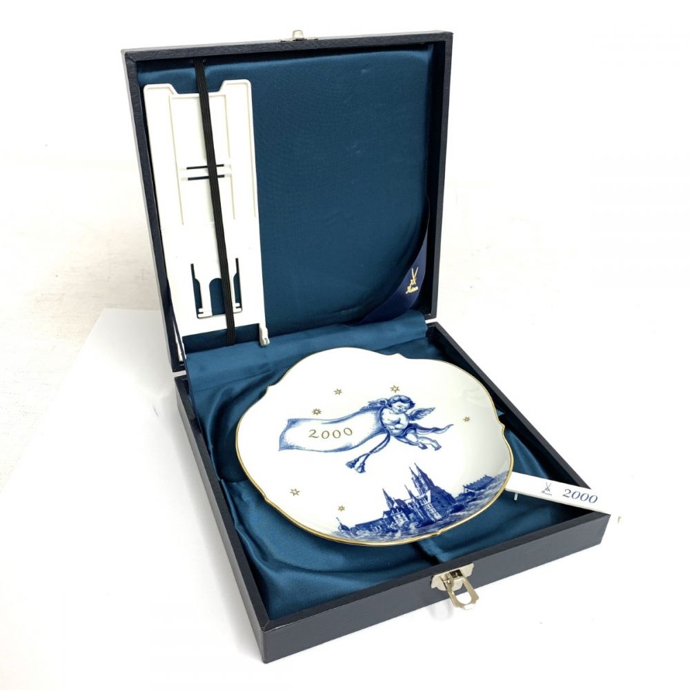 マイセン/イヤープレート/2000年/箱付の高価買取【リサイクルティファナ】