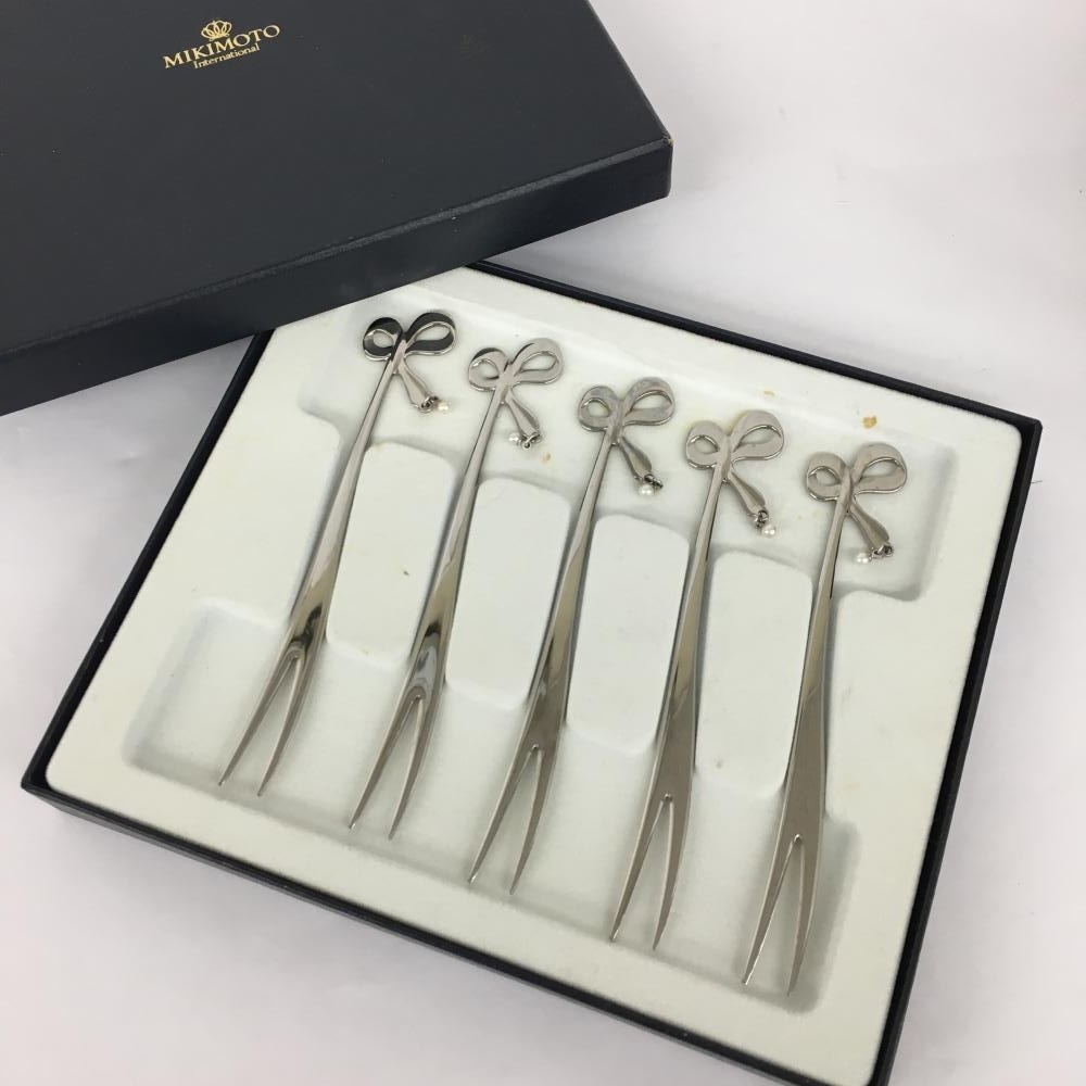 ミキモト/フォーク/フルーツピック/5本の高価買取【リサイクルティファナ】