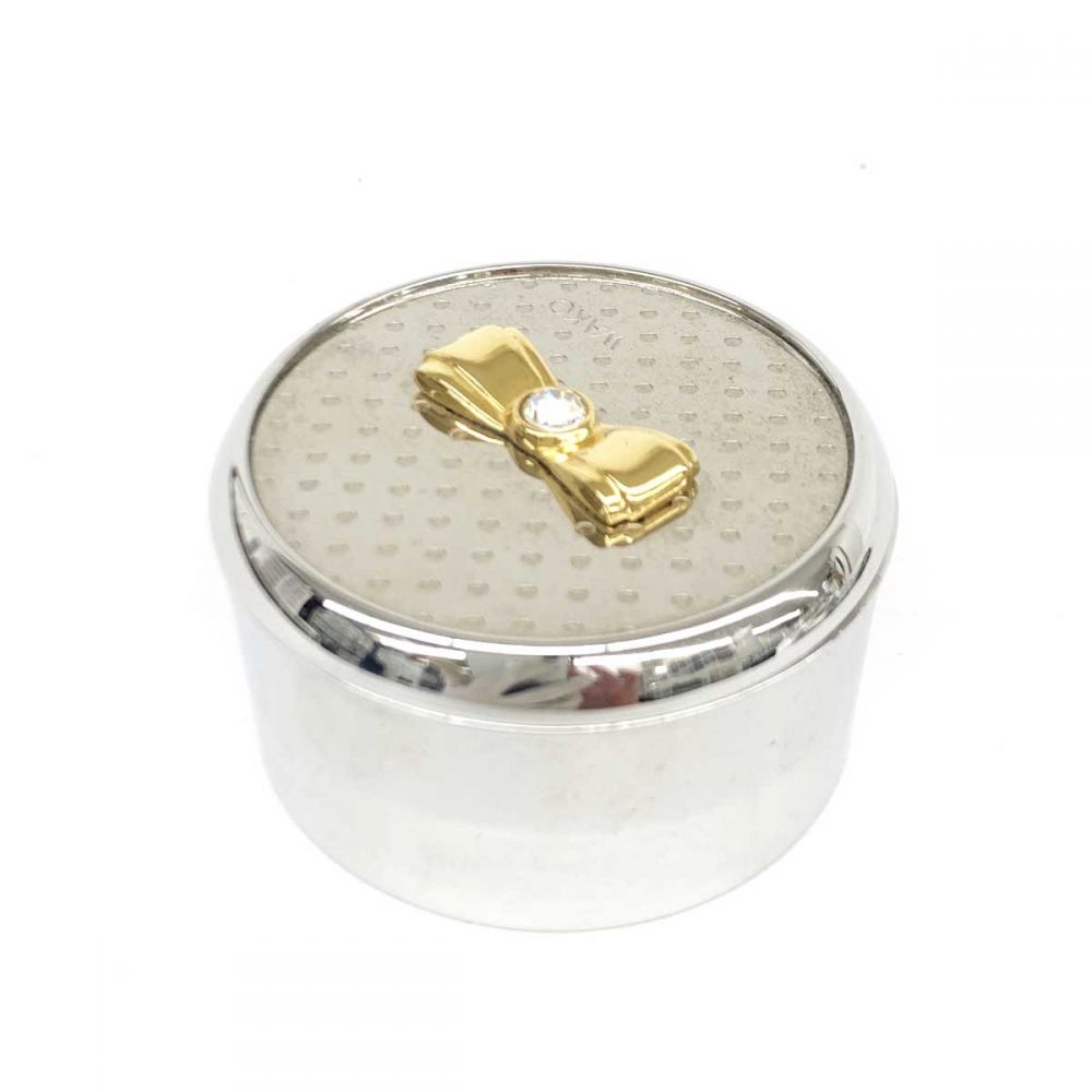 銀座和光/小物入れ/ジュエリーボックス/ウォッチケース/リボン/ライン