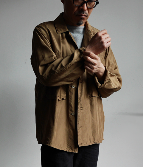 COMOLI Silk Utility Jacket | 大阪心斎橋のメンズ洋服のセレクト