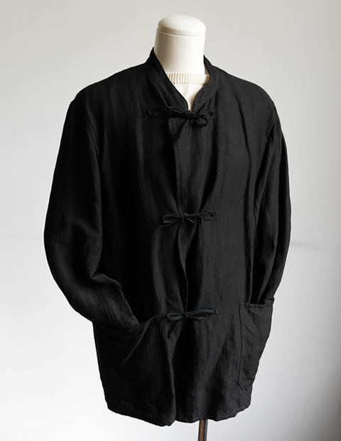 COMOLI ヴィスコースリネン スタンドカラージャケット | 大阪心斎橋の