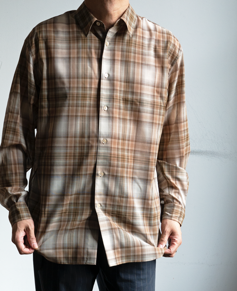 AURALEE Wool Recycled Polyester Cloth Shirts | 大阪心斎橋のメンズ