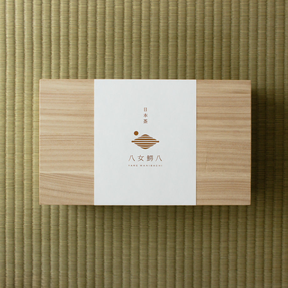 贈答品】2025新茶 5種セット 特製 桐箱入り – 八女鰐八-YAME WANIBACHI-