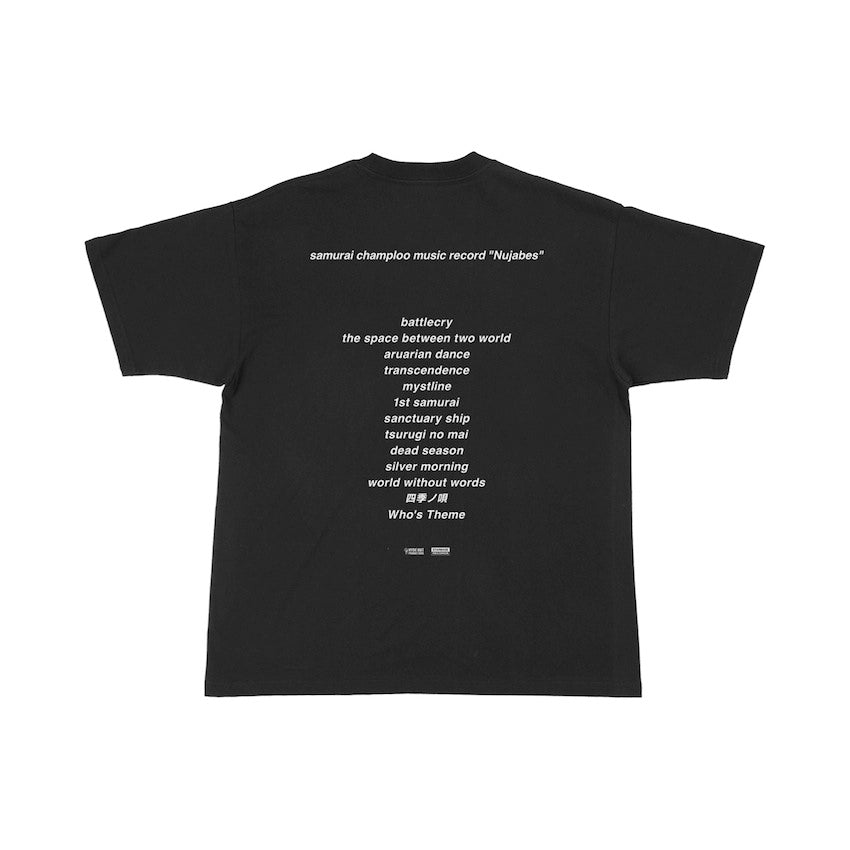 Samurai Champloo × Nujabes Front Visual Tee - Black – YEN TOWN MARKET