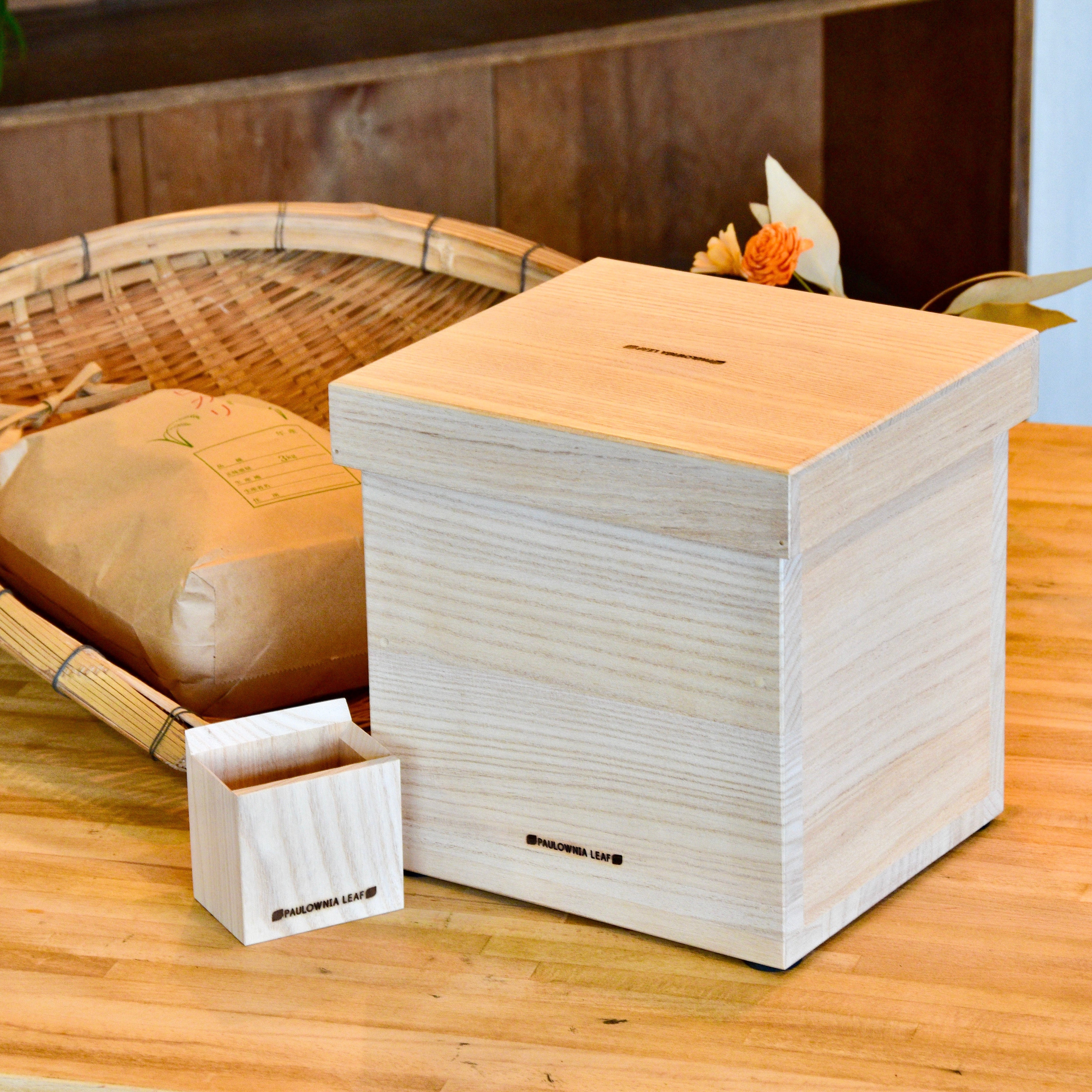 国産桐の米びつ 群馬最後の桐タンス屋が作る – Yesterday