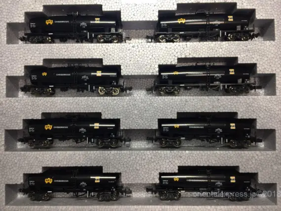 タキ35000 米タンを弄る KATO 10-554 日本陸運産業色 8両セット