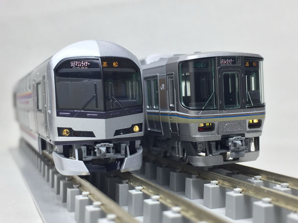 TOMIX 223系5000番台 + 5000系 マリンライナー A・Bセット を弄る