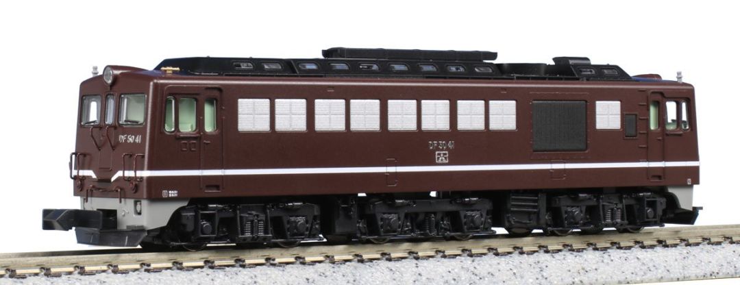 KATO DF50 茶 品番:7009-2 カトー | NGaugeJP - 横濱模型