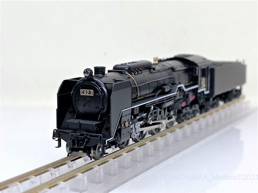 C62形3号機 梅小路機関区が入線しました。KATO京都駅店 特製品