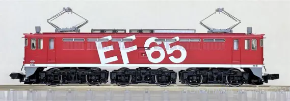 EF65 1019号機・レインボー塗装が入線しました。 TOMIX 7155