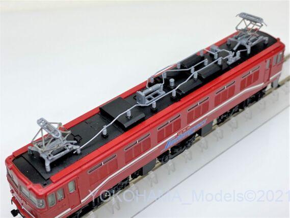 ED76 78号機・サザンクロス塗装が入線です。TOMIX 9194 限定品