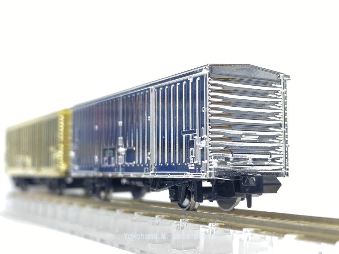 金の貨車・銀の貨車セット（ワム80000) が入線しました。 KATO 29-760