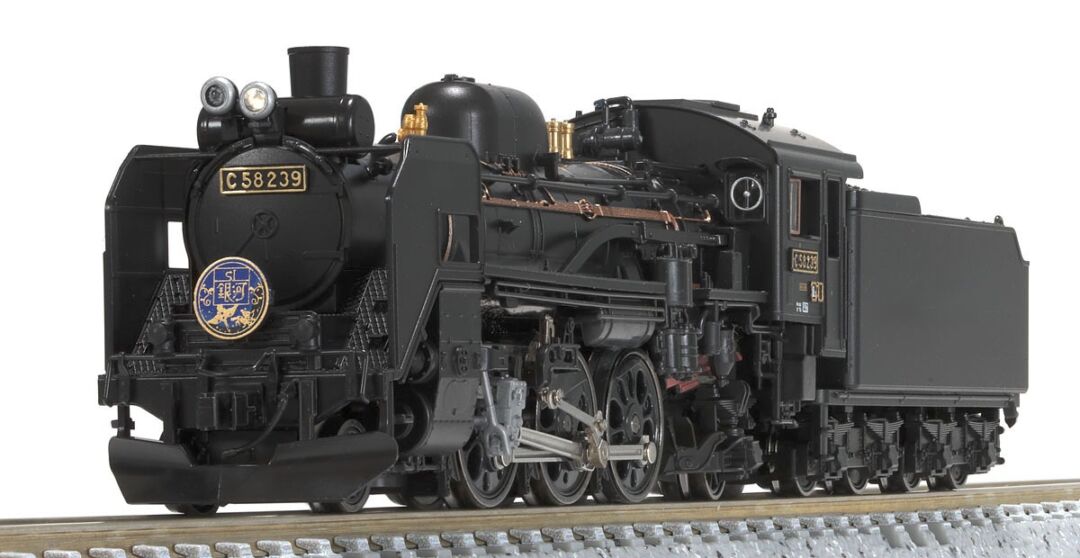 鉄道ファン必見！国鉄 C58形蒸気機関車ナンバープレートコレクターズ