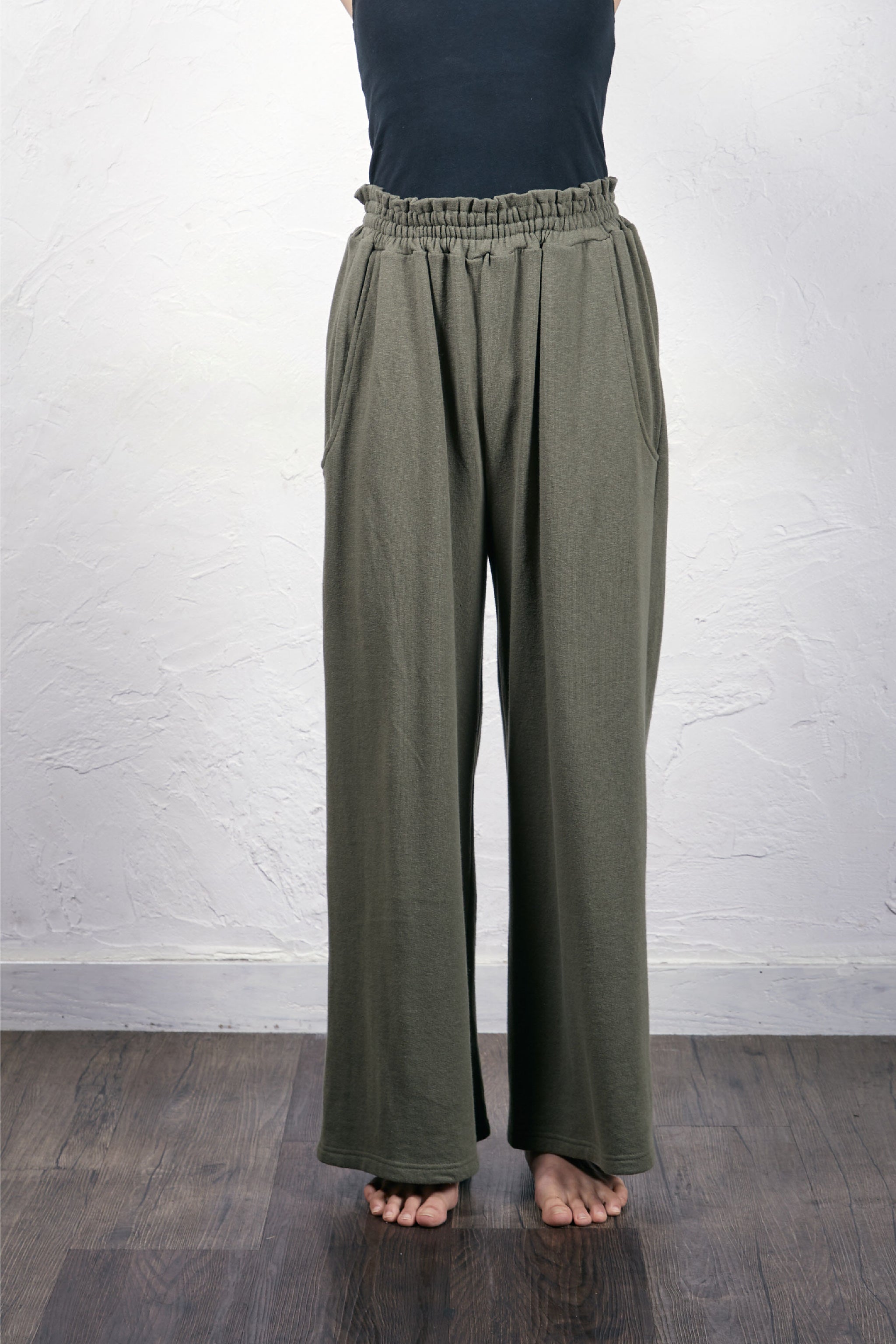 テリーコットンワイドパンツ – yinyang - yoga & meditation wear