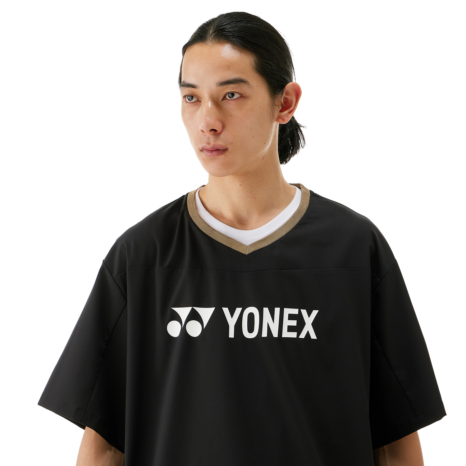 ヨネックス(YONEX)半袖Vブレーカー 限定モデル サイズO ヨネックス