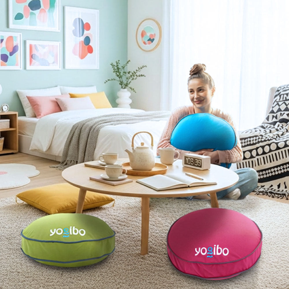公式】Yogibo Round Pillow Logo （ヨギボー ラウンド ピロー ロゴ