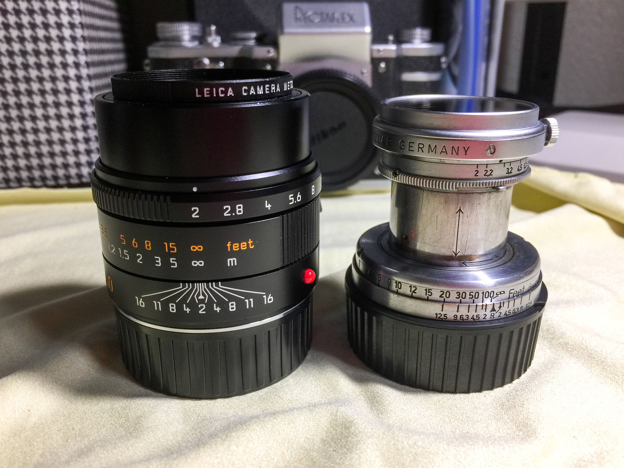 E.Leitz Summar 50mm F2.0 Lマウント - 晴れ時々ジャズ、雨のちカメラ