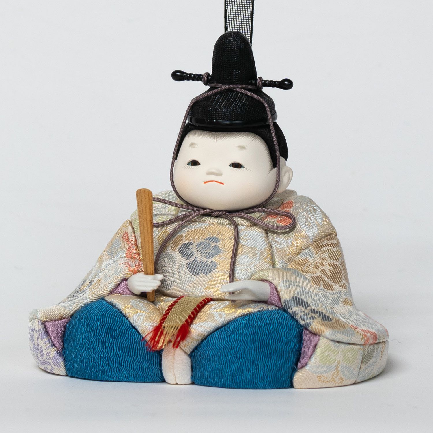 雛人形】木目込親王収納箱飾り 幸一光作 あかり | 雛人形（ひな人形