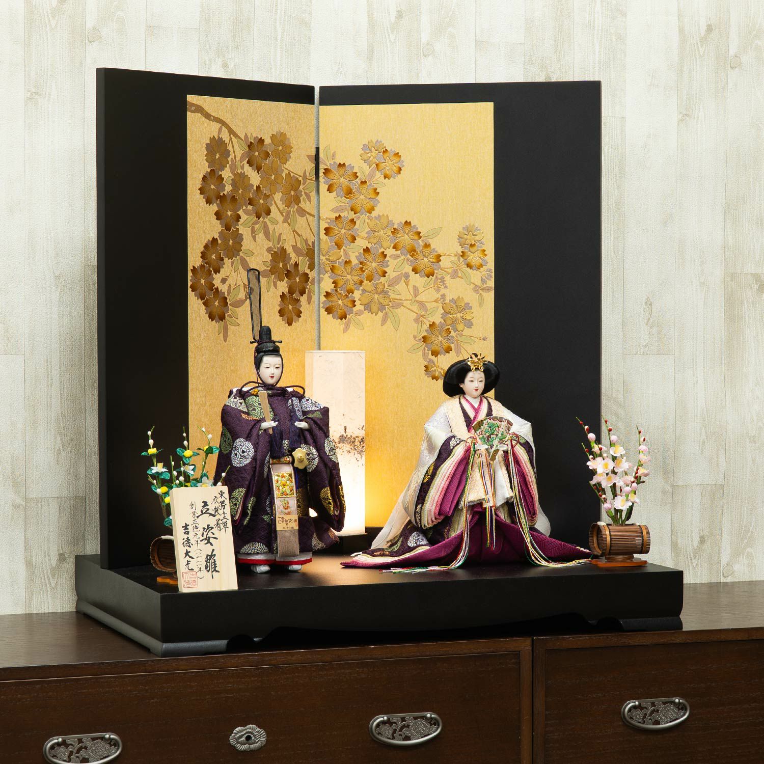 雛人形】三五親王 立姿雛 | 雛人形（ひな人形）・五月人形の吉徳