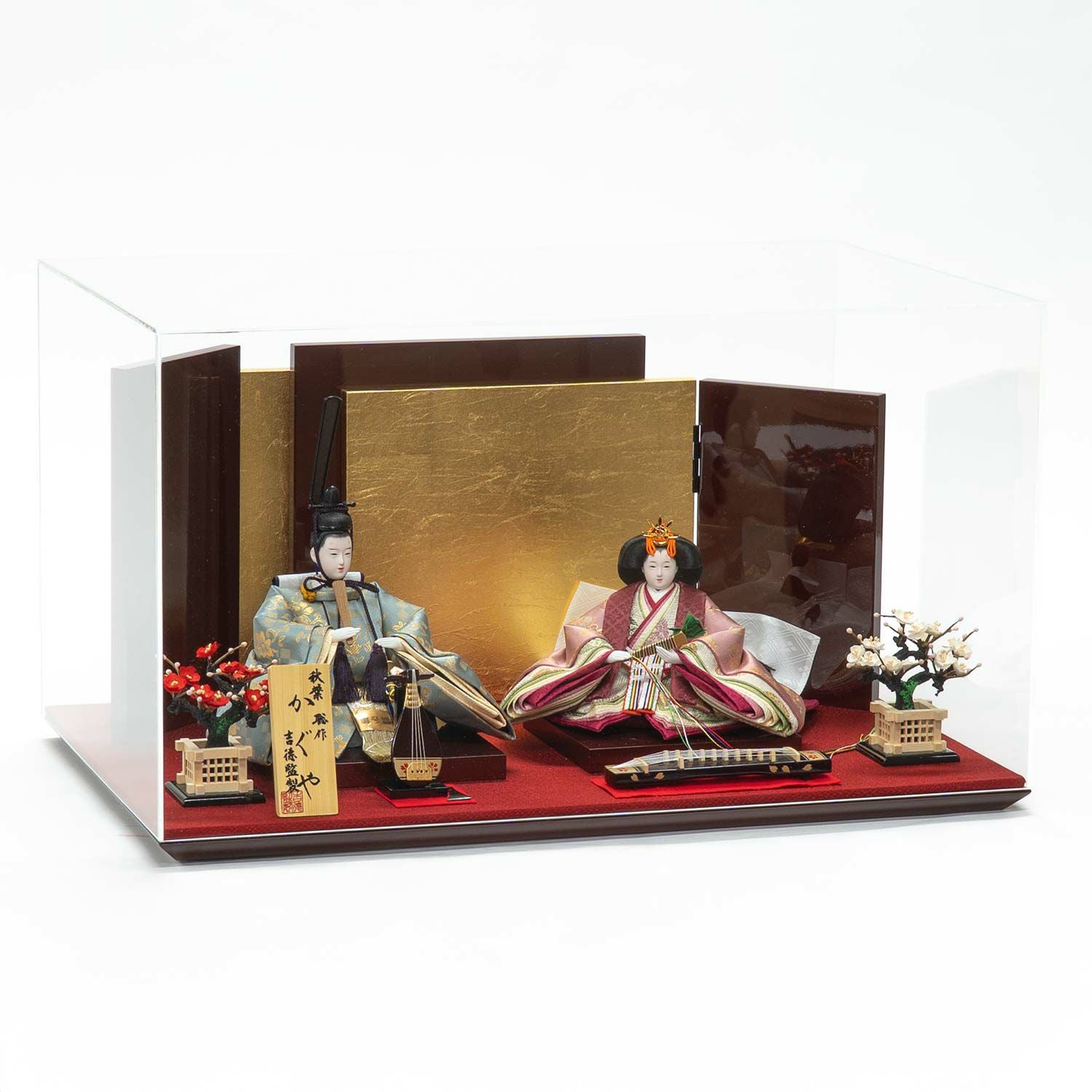 雛人形】ケース入り芥子親王飾り 秋葉聡作 かぐや | 雛人形（ひな人形