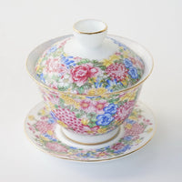 蓋碗 景徳鎮 粉彩 萬花 110ml – 遊茶オンラインショップ