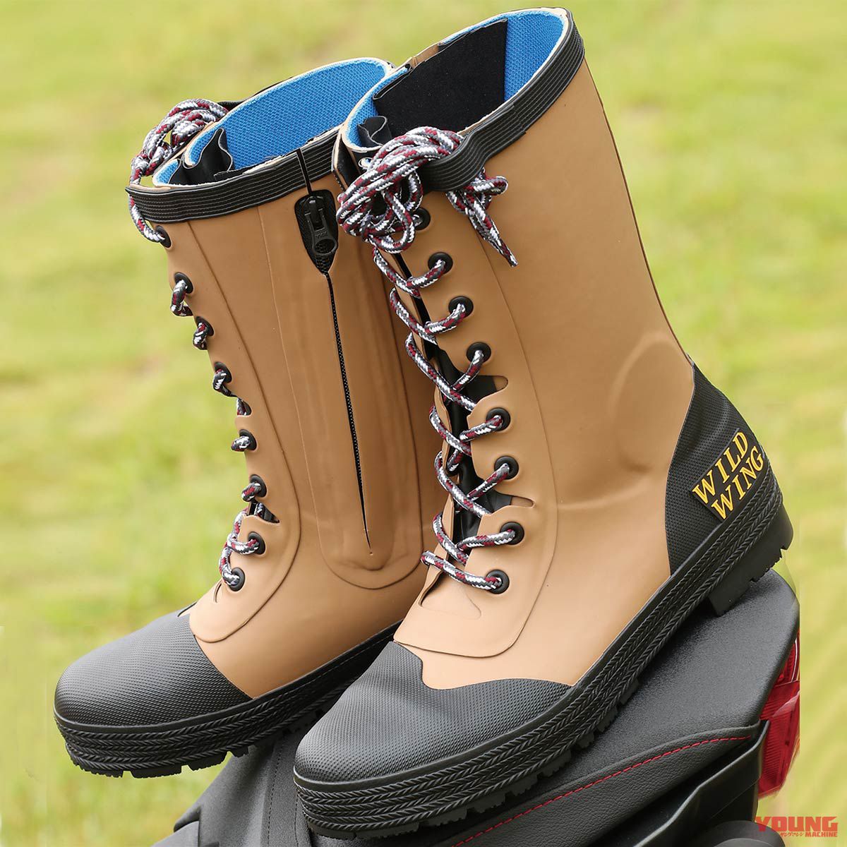 ライダーにオススメの完全防水ブーツ「ワイルドウイング フラミンゴ