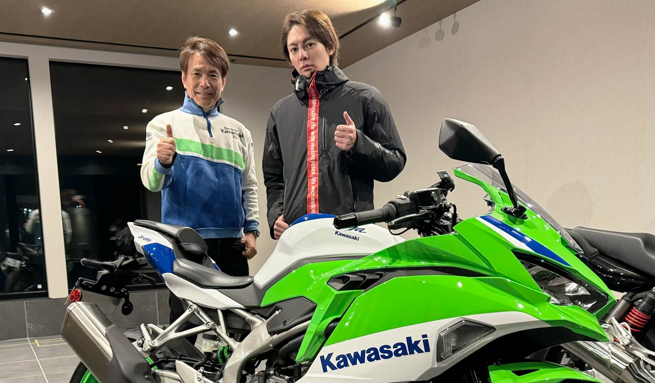 画像 No.6/7] 青汁王子が『ニンジャZX-4RR 40thアニバーサリー