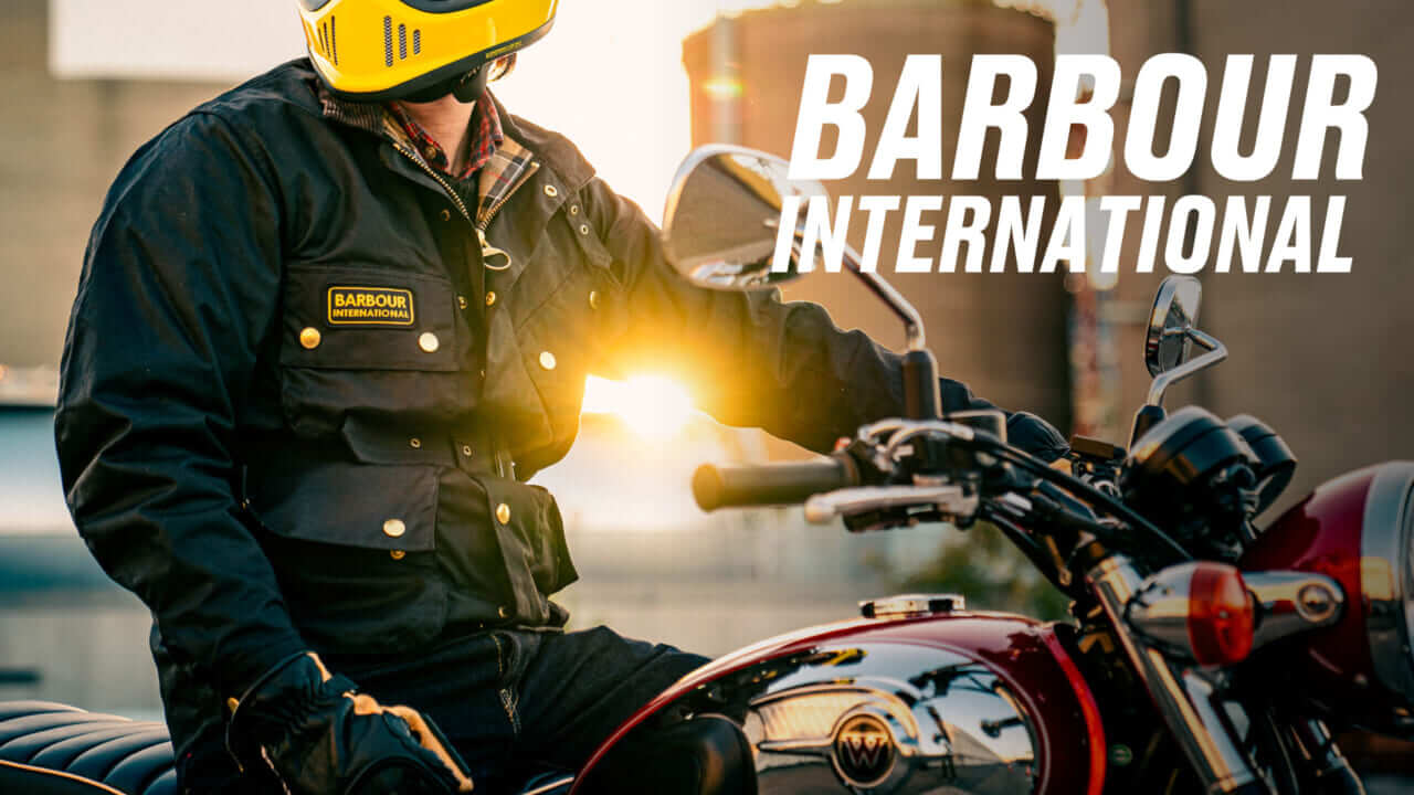 クラシック系バイクにピッタリの防水/防風ウェア!「バブアー