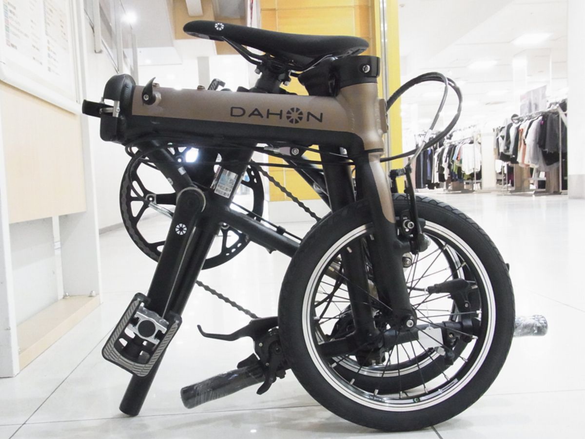 船橋×DAHON】高級感あるマットの限定カラーでブラウンはいかがでしょ